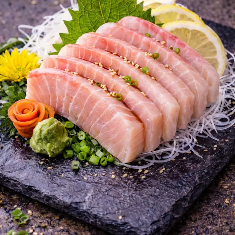 Sashimi Peixe branco.