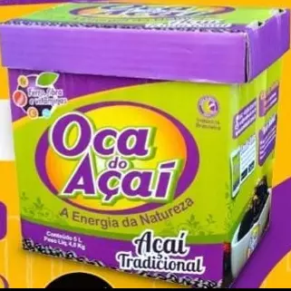 Açaí tradicional caixa de 5 Litros