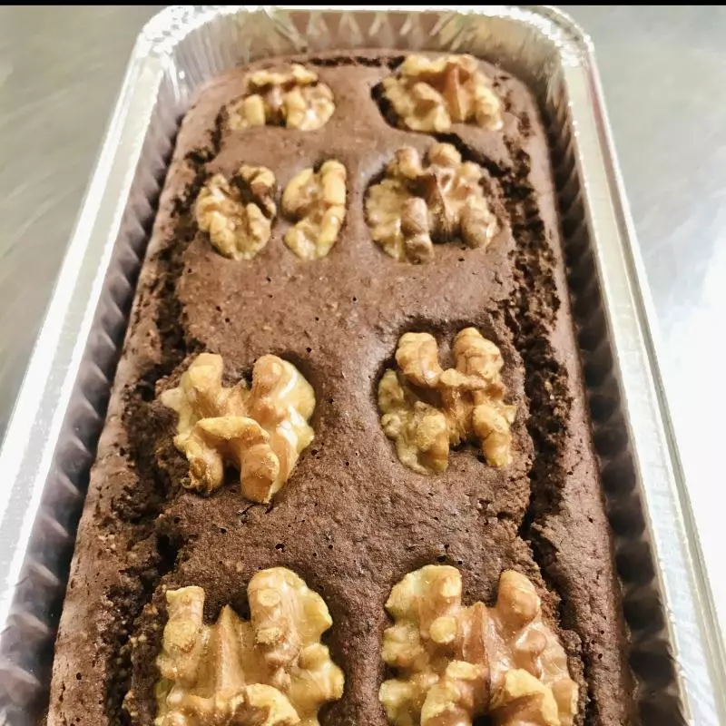 Bolo Ret Low Carb com Cacau e Nozes