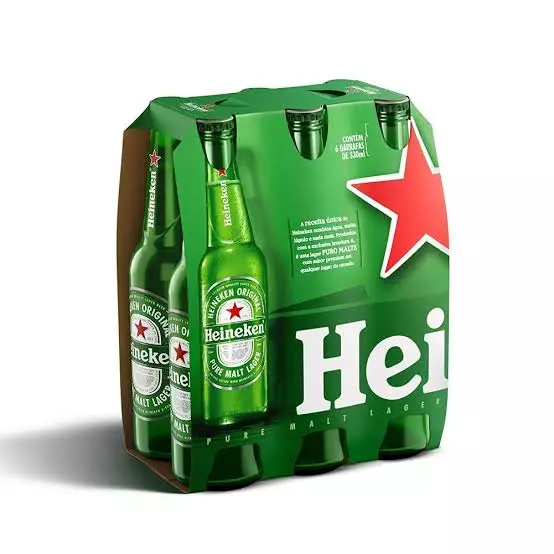 Fardo com 6 Heineken Long