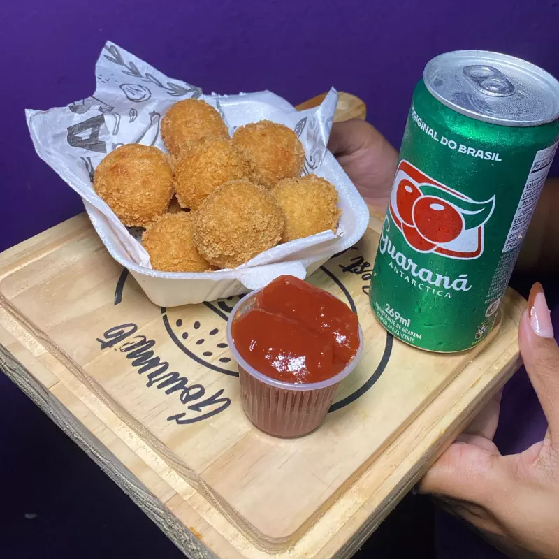 PROMOÇÃO MINI COXINHA +REFRI