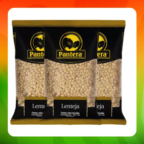 Bulto Pantera Lentejas 400g