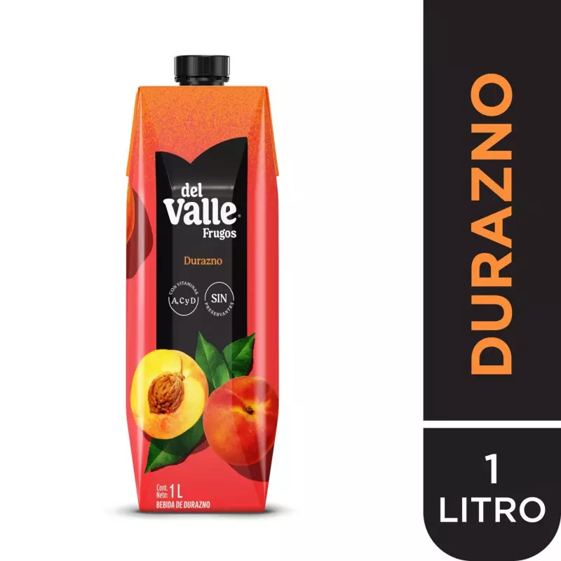 Del Valle Durazno 1Lt