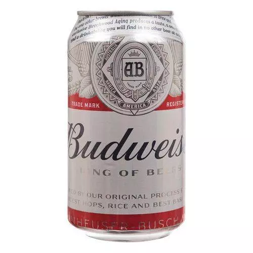 Cerveja lata Budweiser