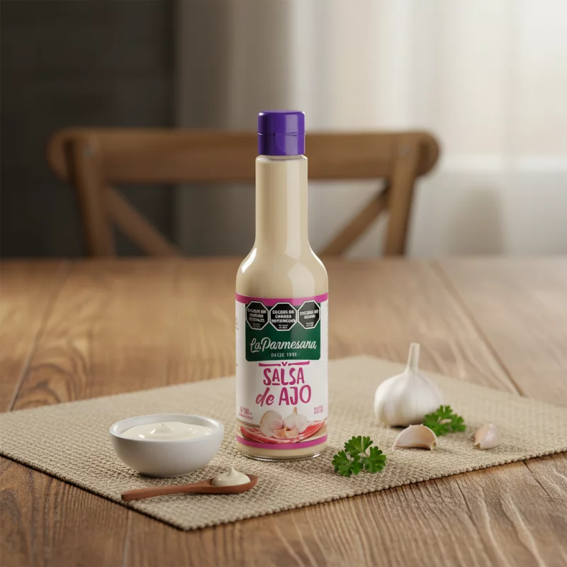 Salsa De Ajo La Parmesana (180 ml)