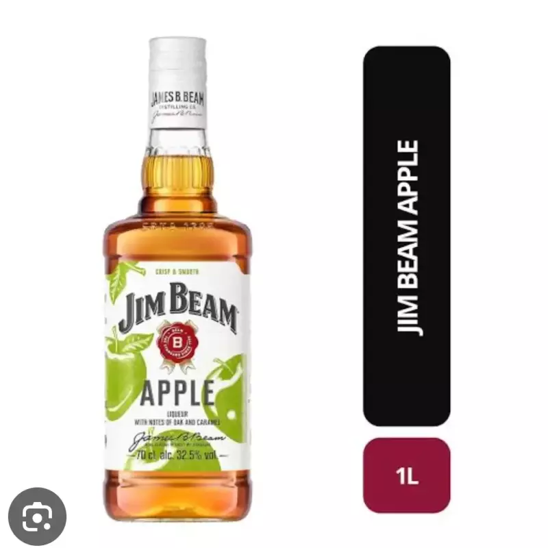 Garrafa de Jim Beam - Maçã Verde