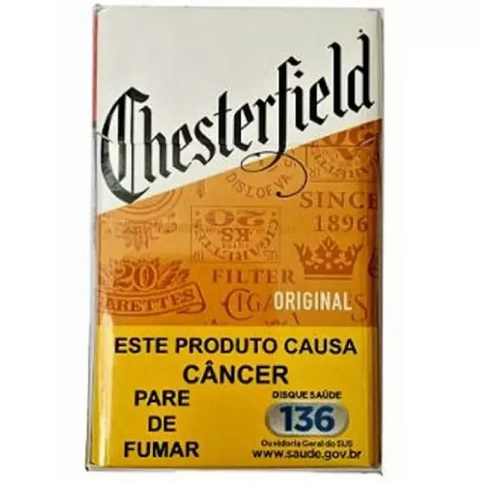 CIGARRO CHESTERFIL ORIGINAL LARANJA