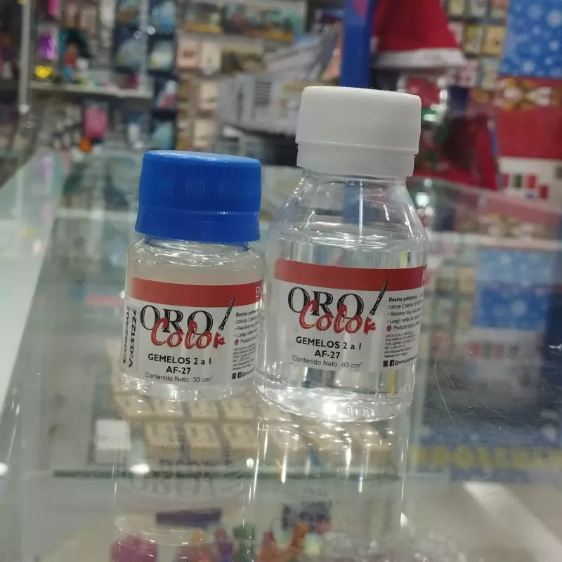 Gemelos resina epóxica