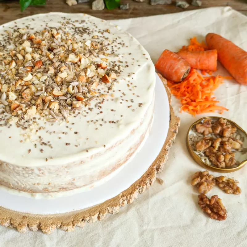 Carrot cake (zanahoria)