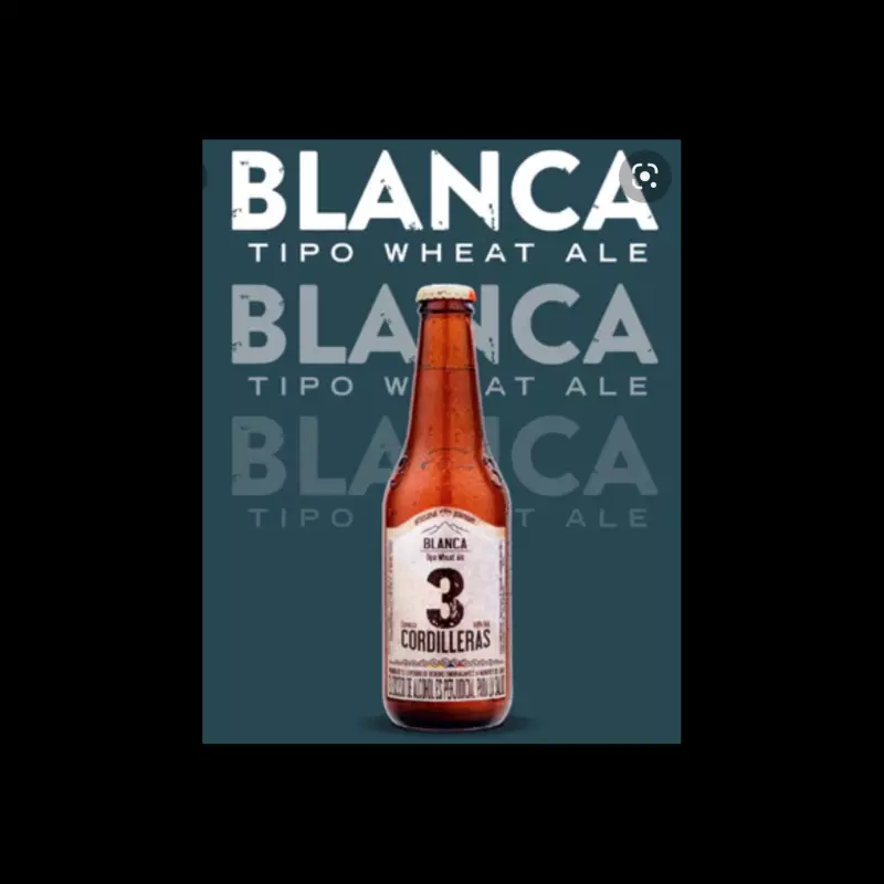 Cerveza Blanca Artesanal deTrigo