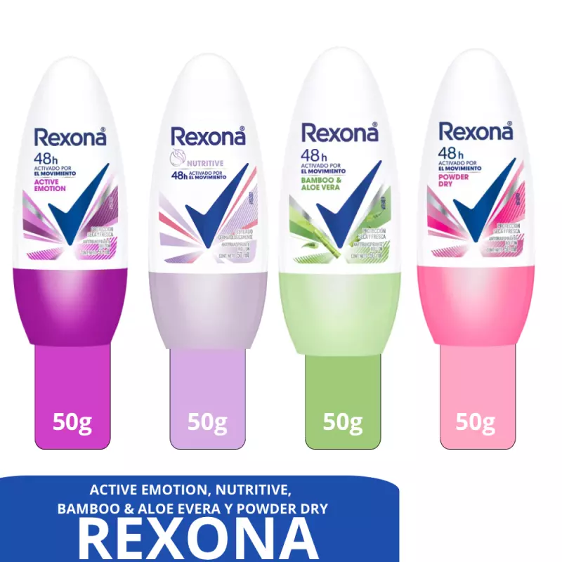 Desodorante Rollon REXONA
