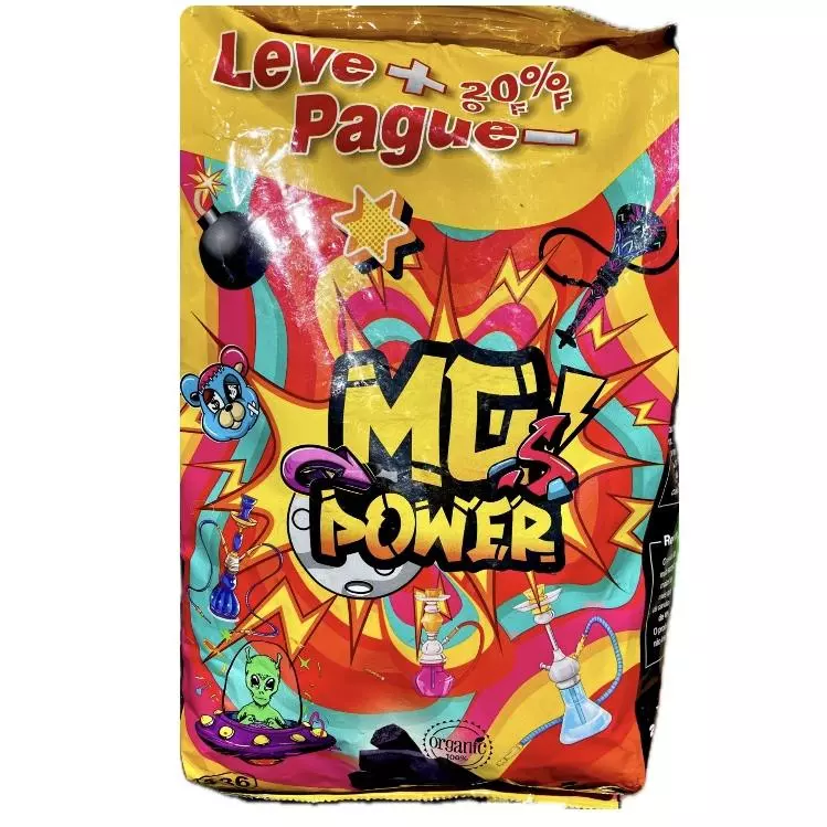 Carvão de Coco MG Power Orgânico 1kg