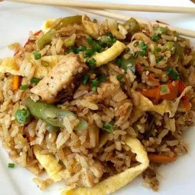 Arroz de Cerdo al Wok