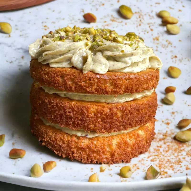 Bolo de Pistache sob encomenda