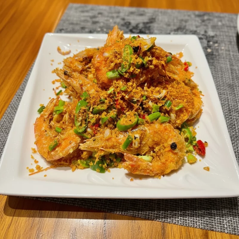 CAMARONES CRISPY 避风塘炒虾