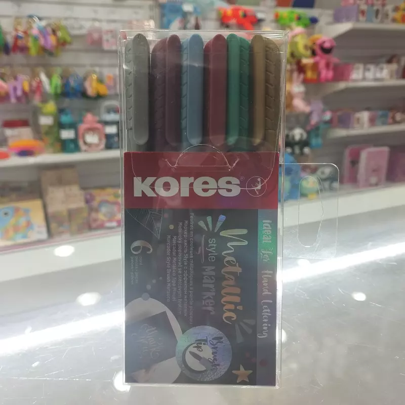 Marcadores metalizados kores