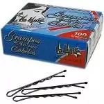 687 Grampo p/ cabelo preto c/ 10cx