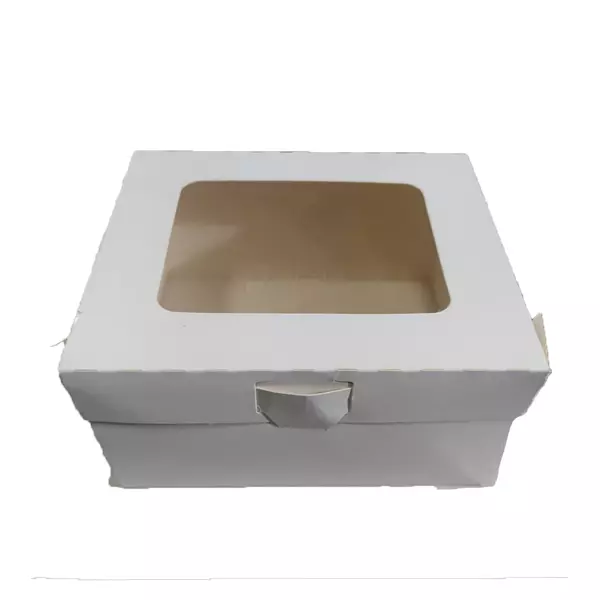 Caja de dulce con visor