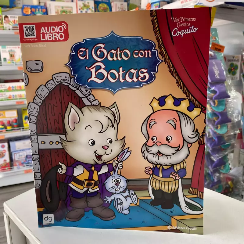 EL GATO CON BOTAS AUDIO LIBRO COQUIT