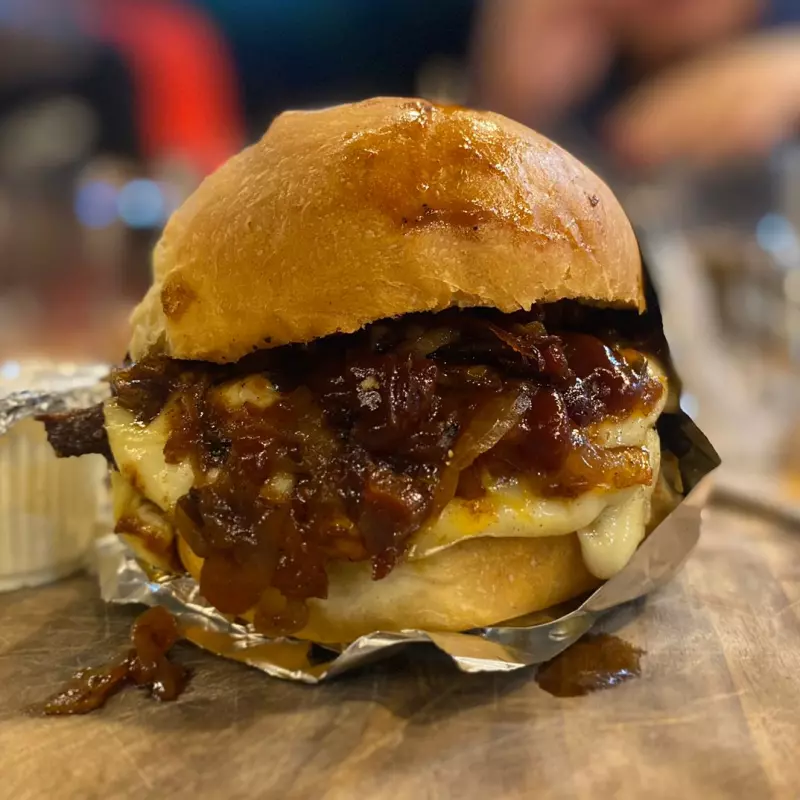 Hamburguesa Paparrilla BBQ