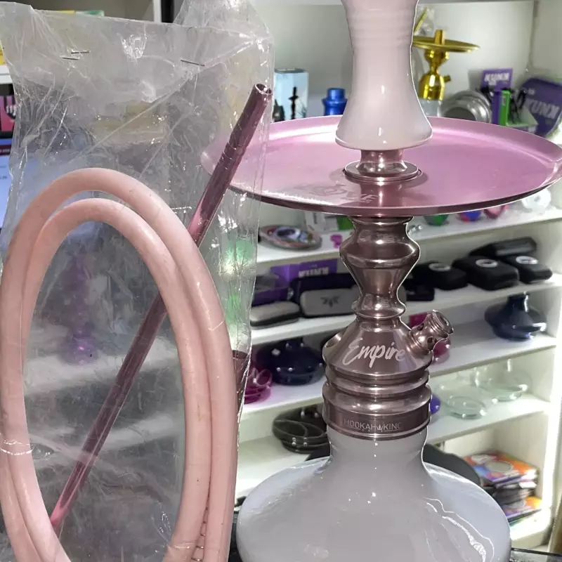 Narguile completo - Rosa Claro