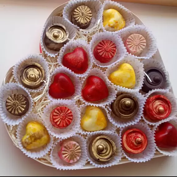 Caja Bombones Corazón ❤️