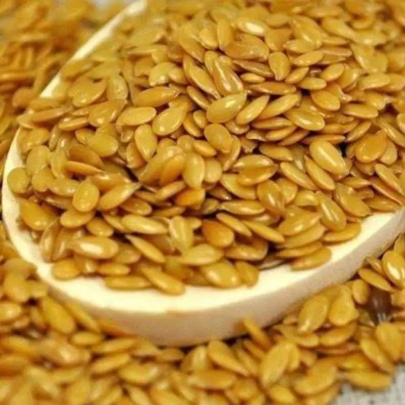 Semente de linhaça dourada