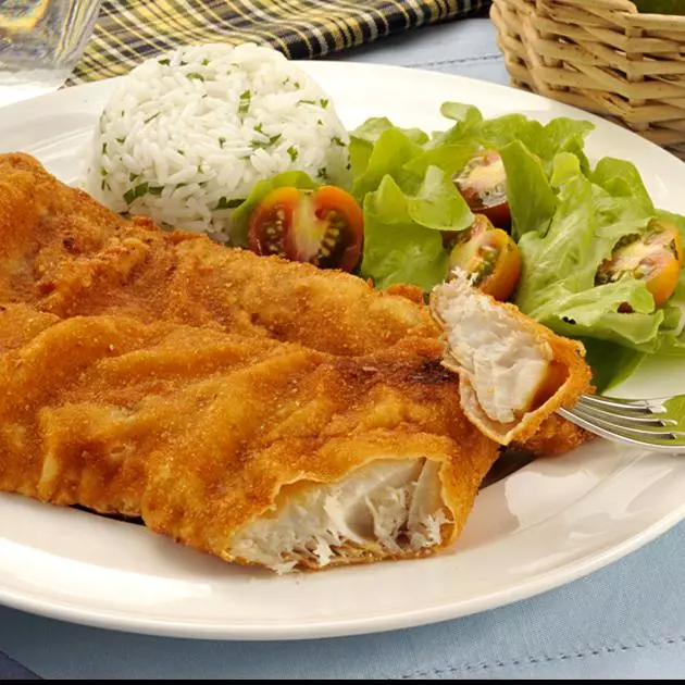 Filé de peixe (Merluza)