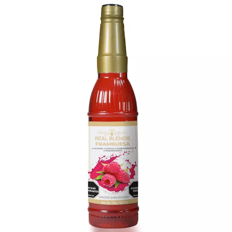 Sirope Frambuesa cero azúcar 750ml