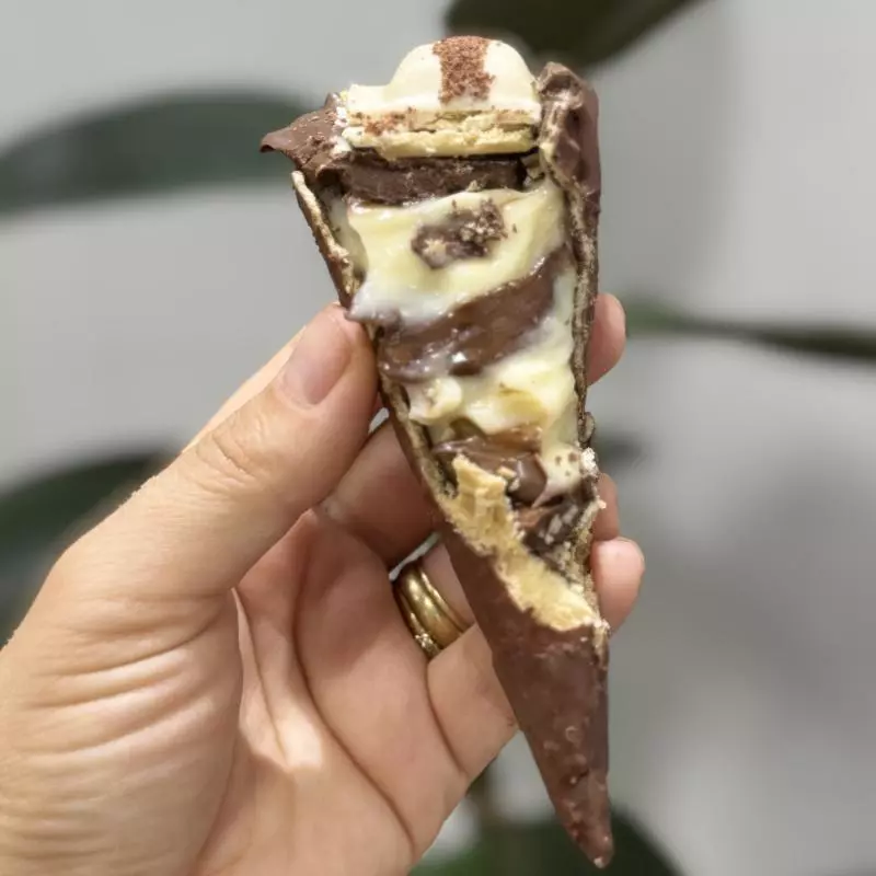 Cone Nuteninho  Kinder White