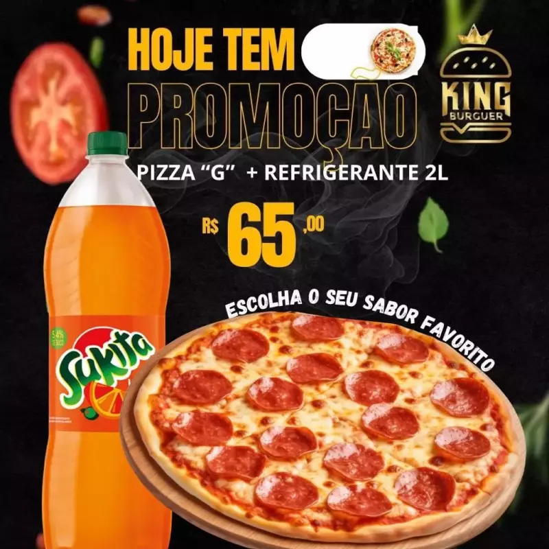 COMBO PIZZA + REFRI 2L