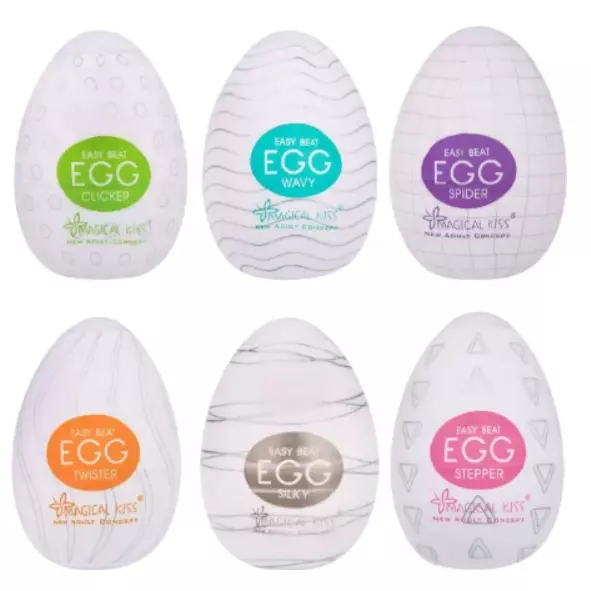 Masturbador Egg - Vários Modelos