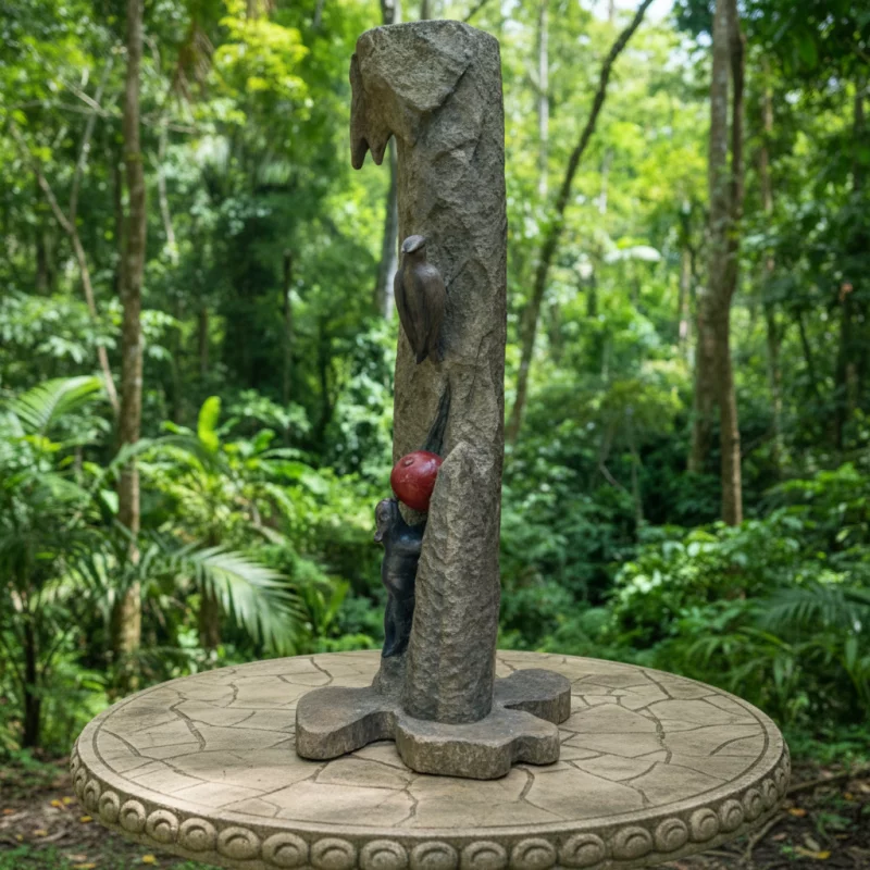 ESCULTURA DE MADERA CARPINTERO