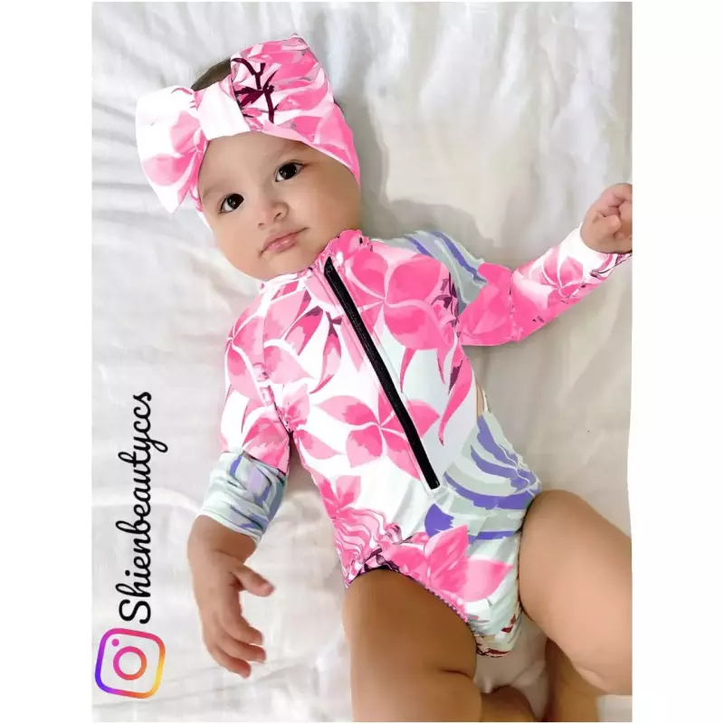 Enterizo de Floral Con Centillo