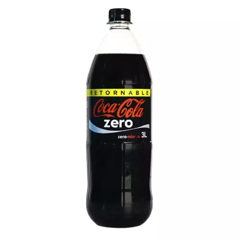 COCA COLA ZERO 3.0 LT RET