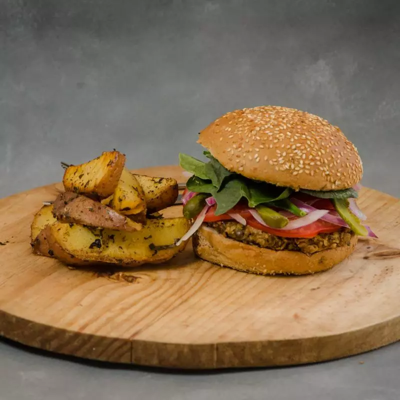 Vurger con papas