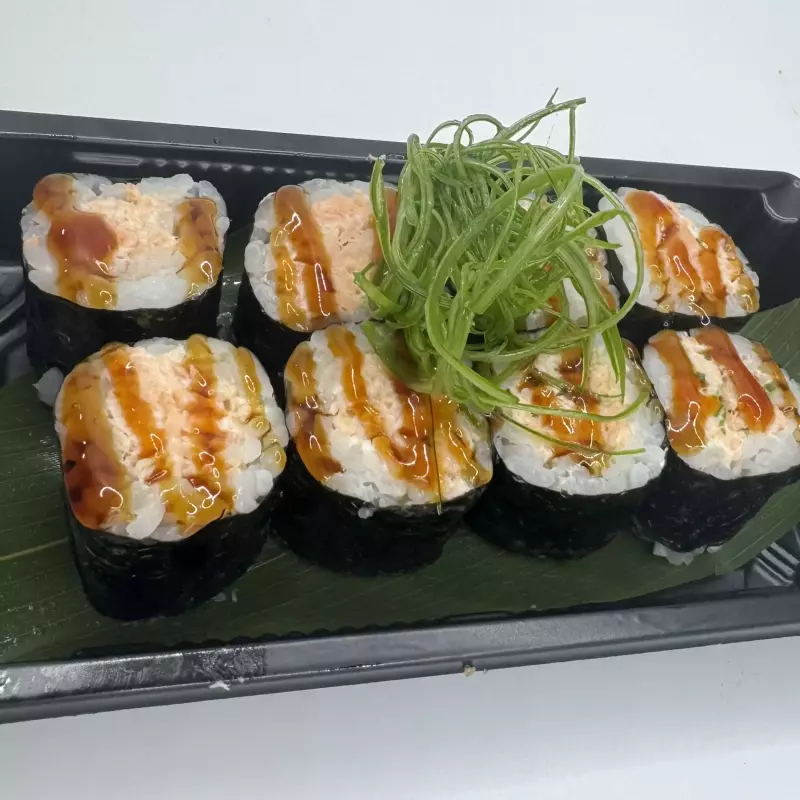 Hossomaki Salmon Grelhado (8 un)