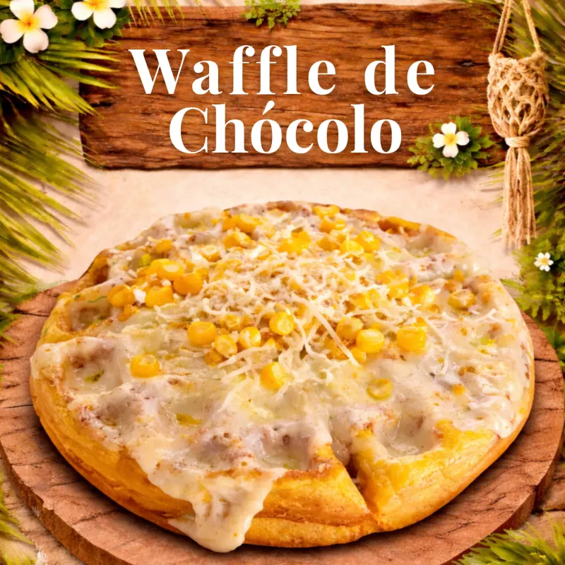 Waffle de Chócolo
