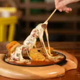 Espetinho à Parmegiana