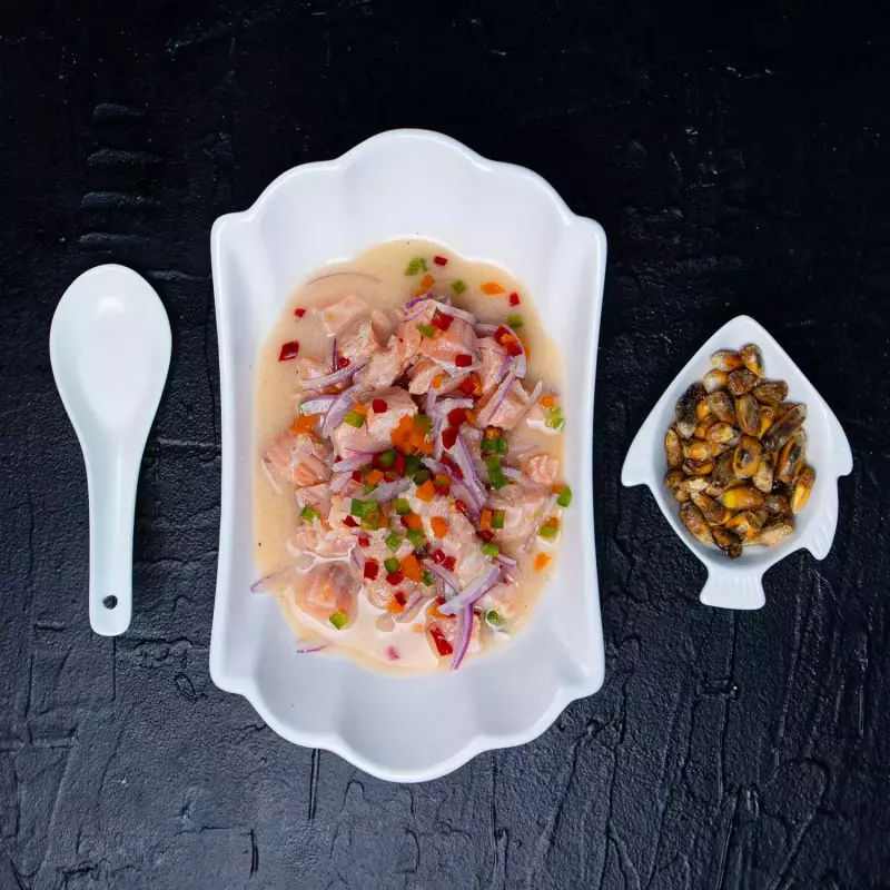 CEVICHE DE SALMÓN