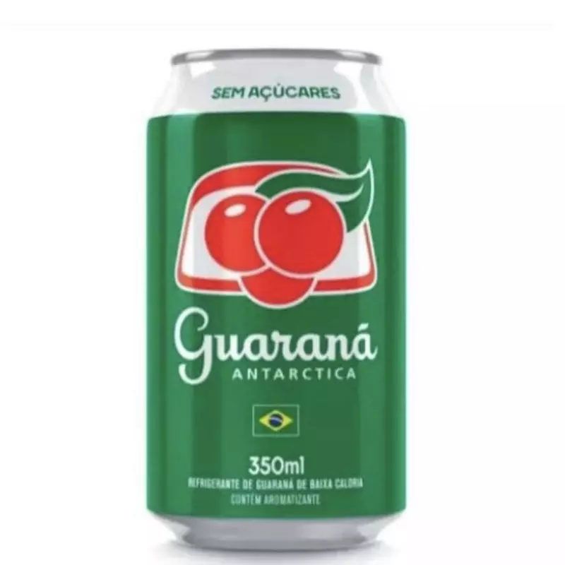 Refrigerante guaraná lata zero.