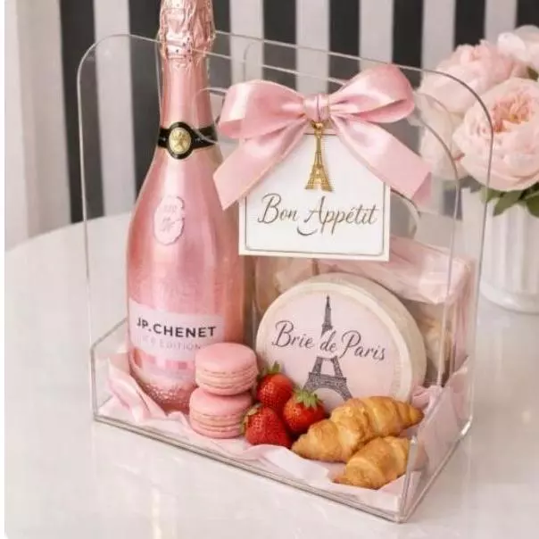 Bolsa cartera acrilica