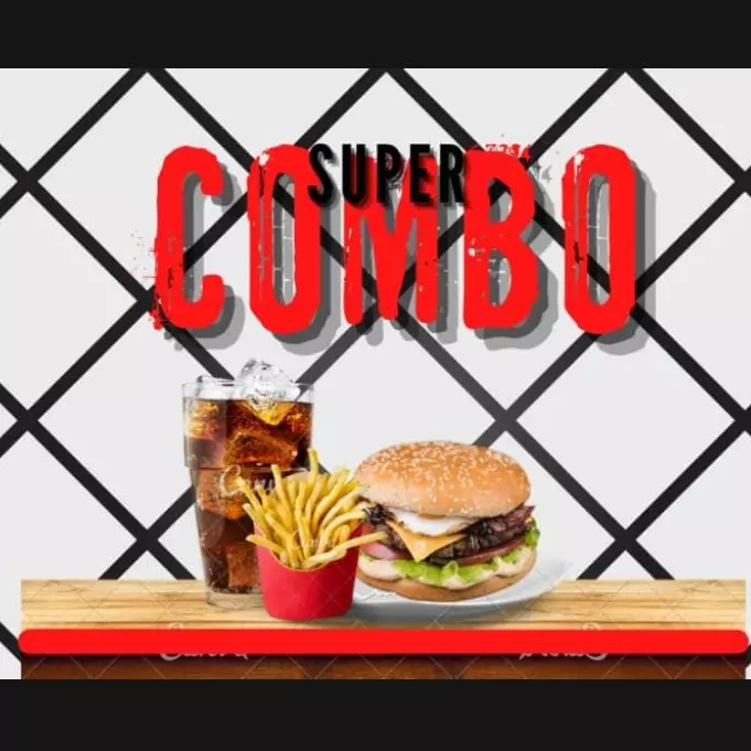 BURGUER + REFRIGERANTE+ BATATA FRITA