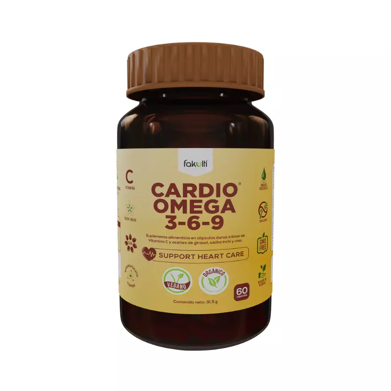 Cardio Omega 3-6-9 (60 cápsulas)