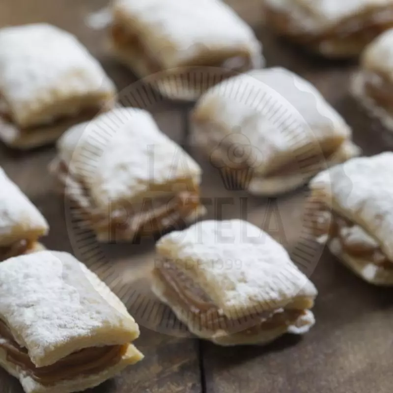 Milhojitas de manjar blanco