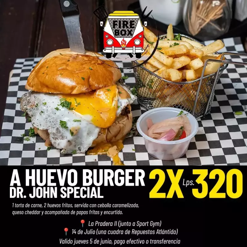 A Huevo Burger Promo