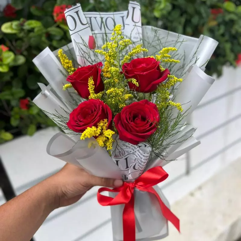 Buquê Love coreano