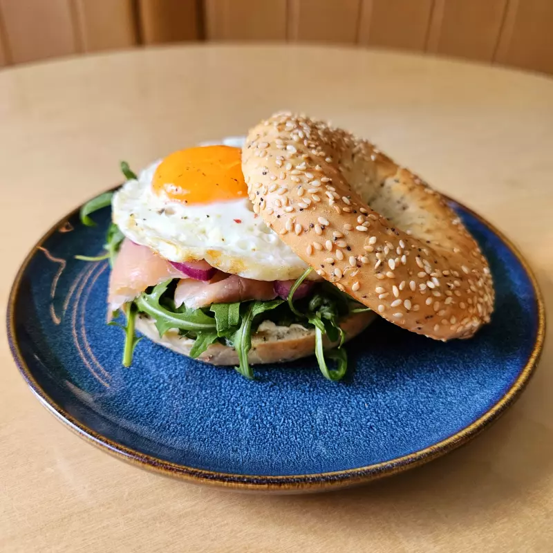 Smoked Salmon Bagel