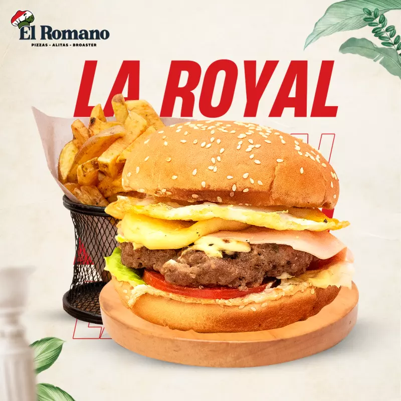 Hamburguesa Royal