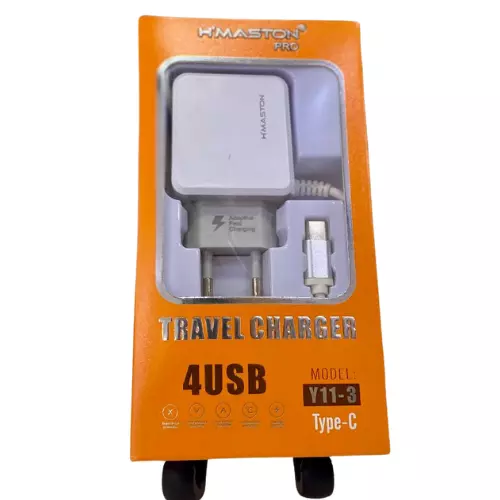 CARREGADOR H'MASTON TC 4 USB Y11-3